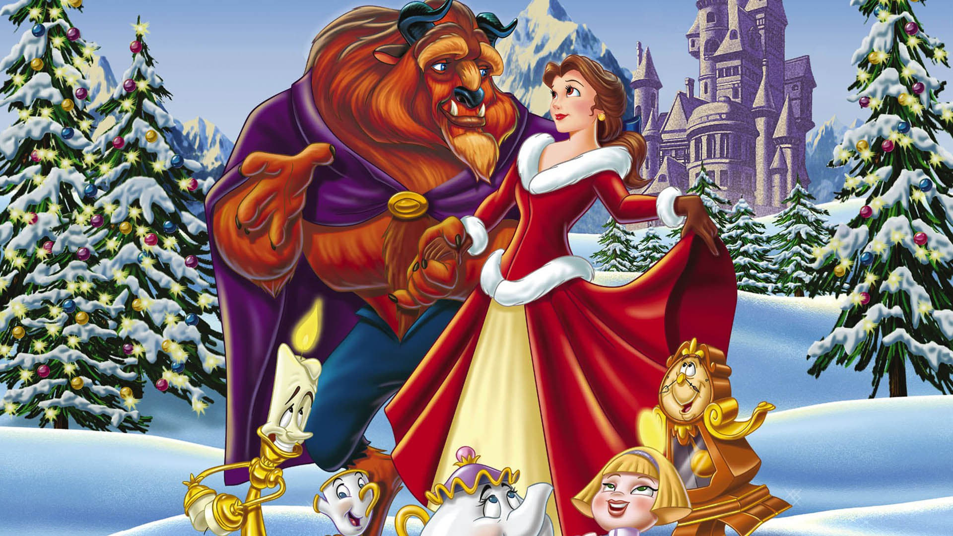 Poster Phim Người Đẹp và Quái Vật: Giáng Sinh Kỳ Diệu (Beauty and the Beast: The Enchanted Christmas)