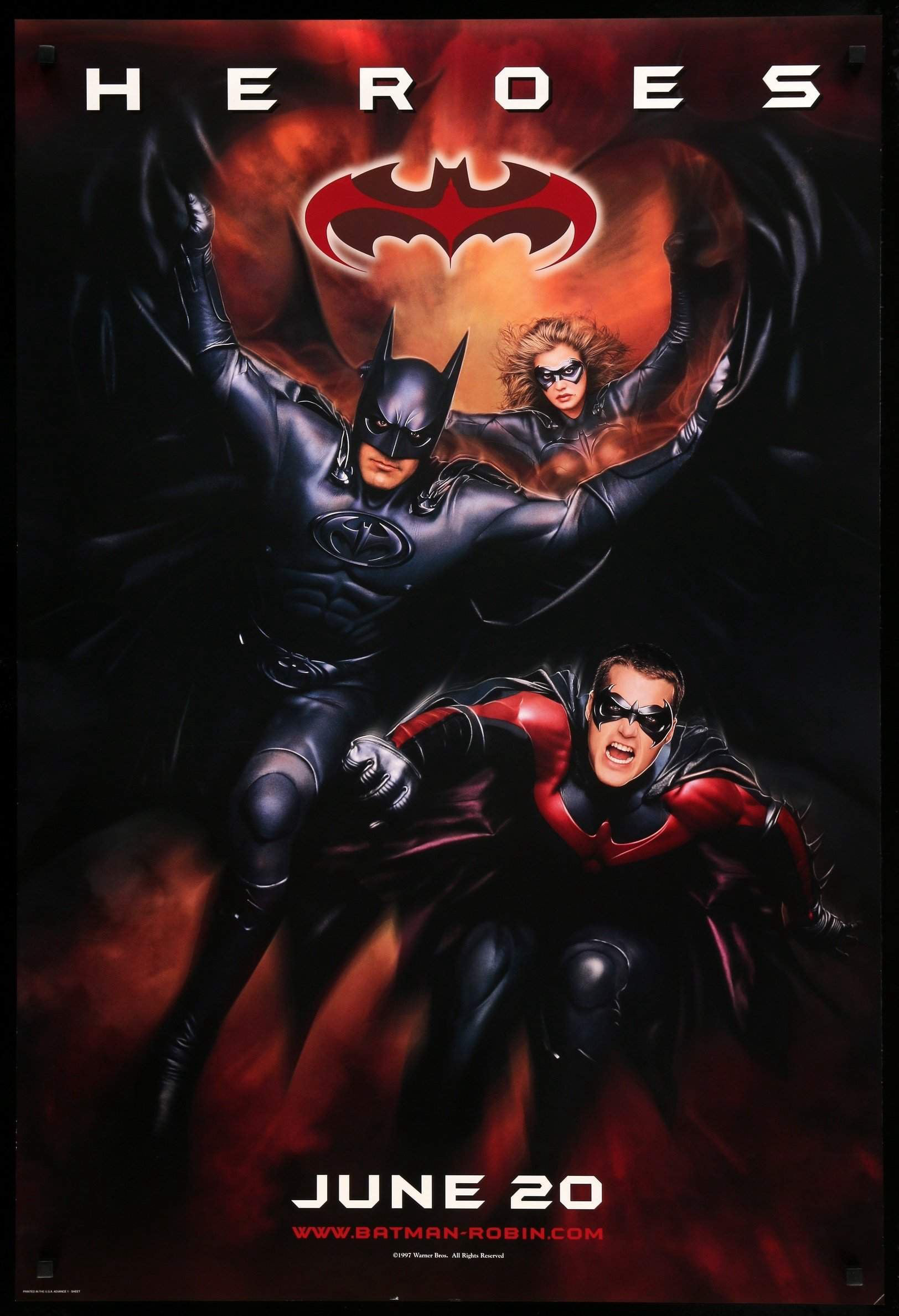 Poster Phim Người Dơi và Robin (Batman & Robin)