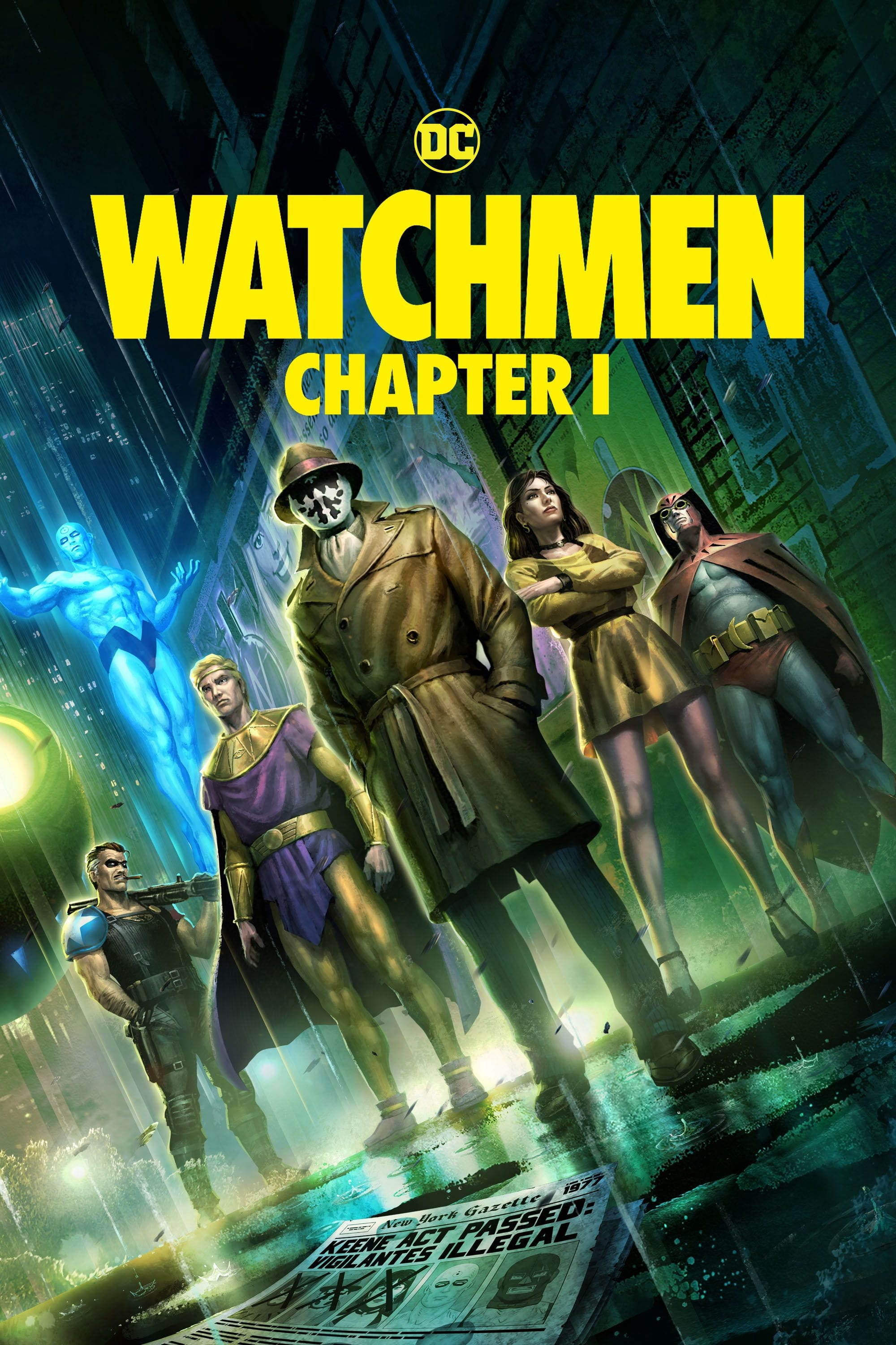 Poster Phim Người Gác Đêm: Chương I (Watchmen: Chapter I)