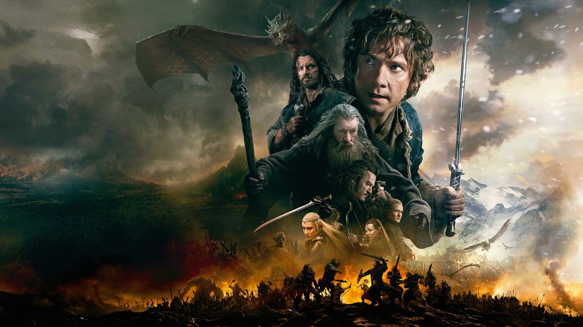 Poster Phim Người Hobbit: Đại Chiến Năm Cánh Quân (The Hobbit: The Battle of the Five Armies)