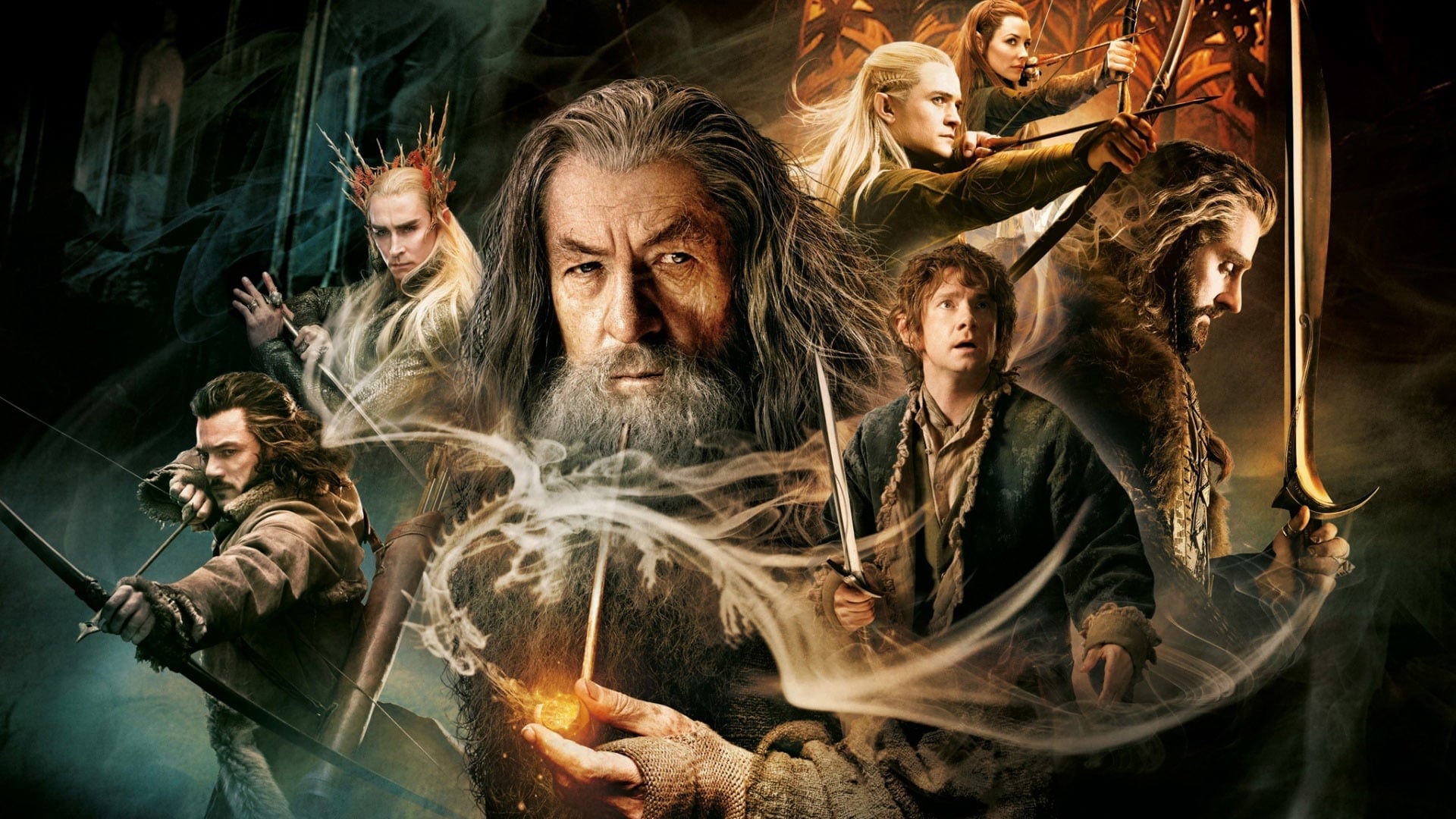 Poster Phim Người Hobbit: Đại Chiến Với Rồng Lửa (The Hobbit: The Desolation of Smaug)