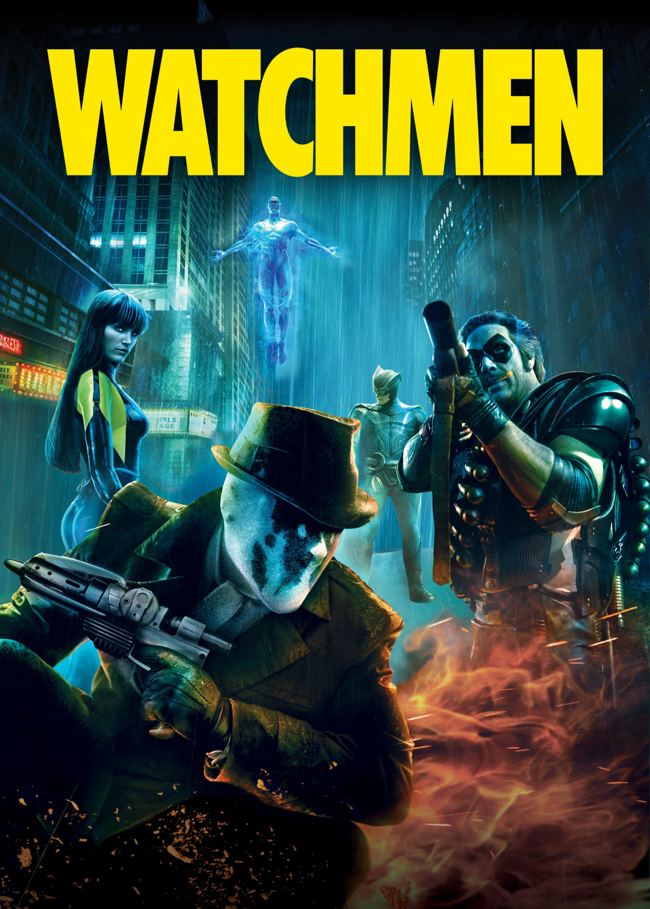 Poster Phim Người Hùng Báo Thù (Watchmen)