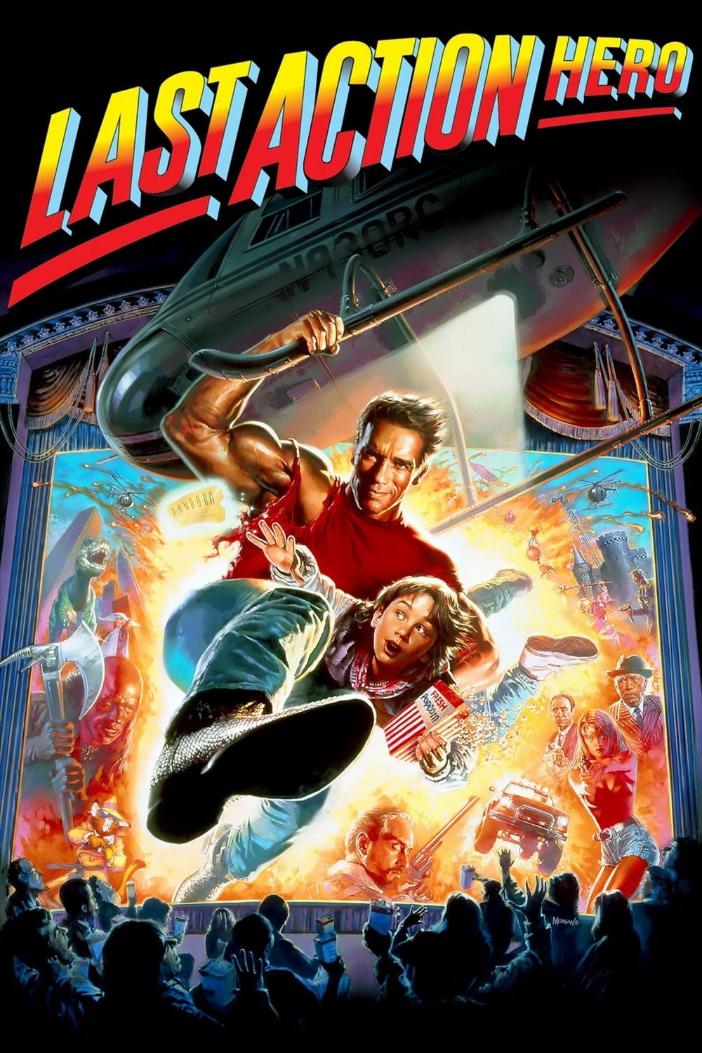 Poster Phim Người Hùng Cuối Cùng (Last Action Hero)