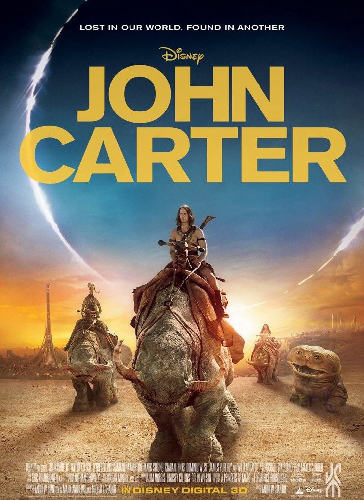 Poster Phim Người Hùng Sao Hỏa (John Carter)