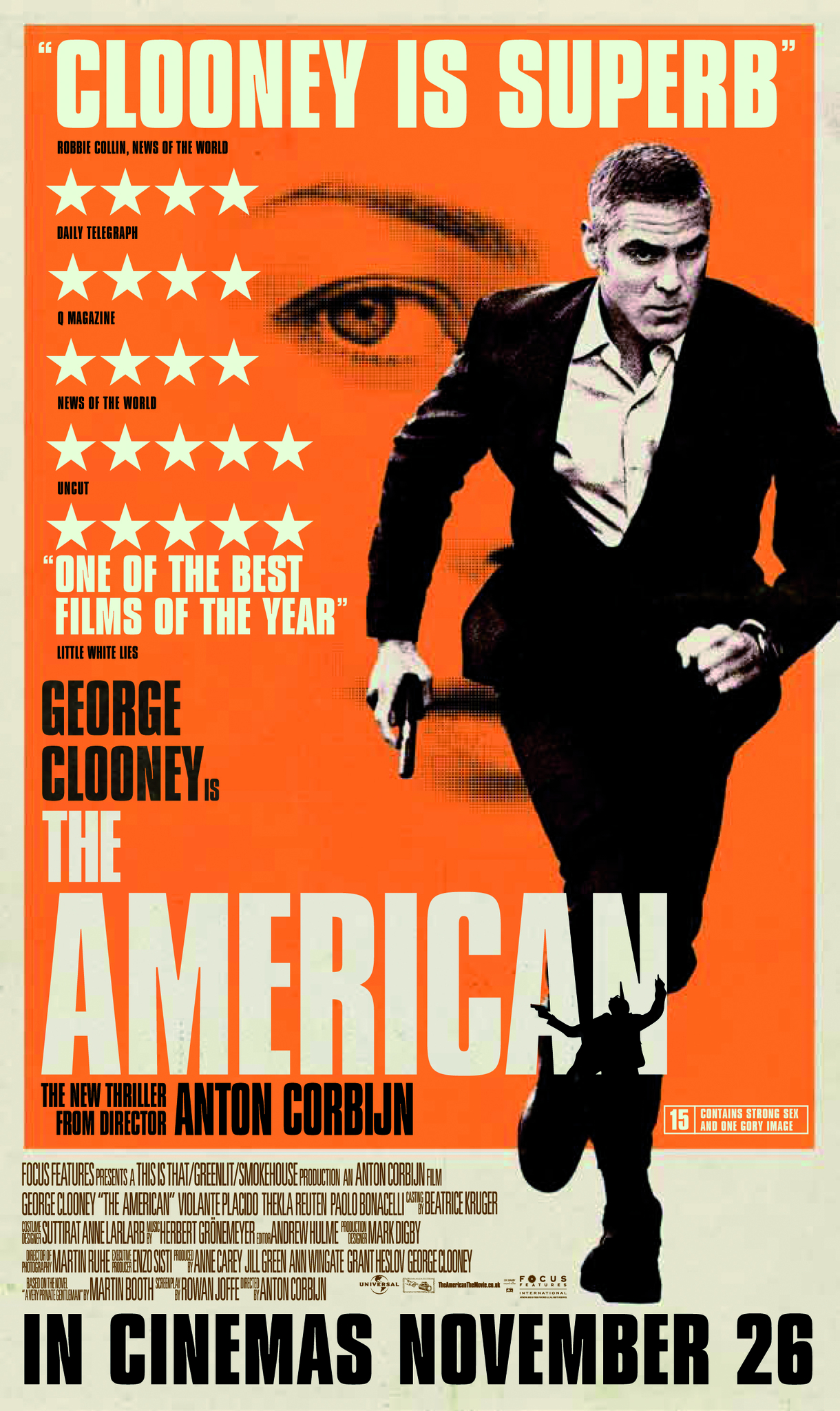 Poster Phim Người Mỹ (The American)