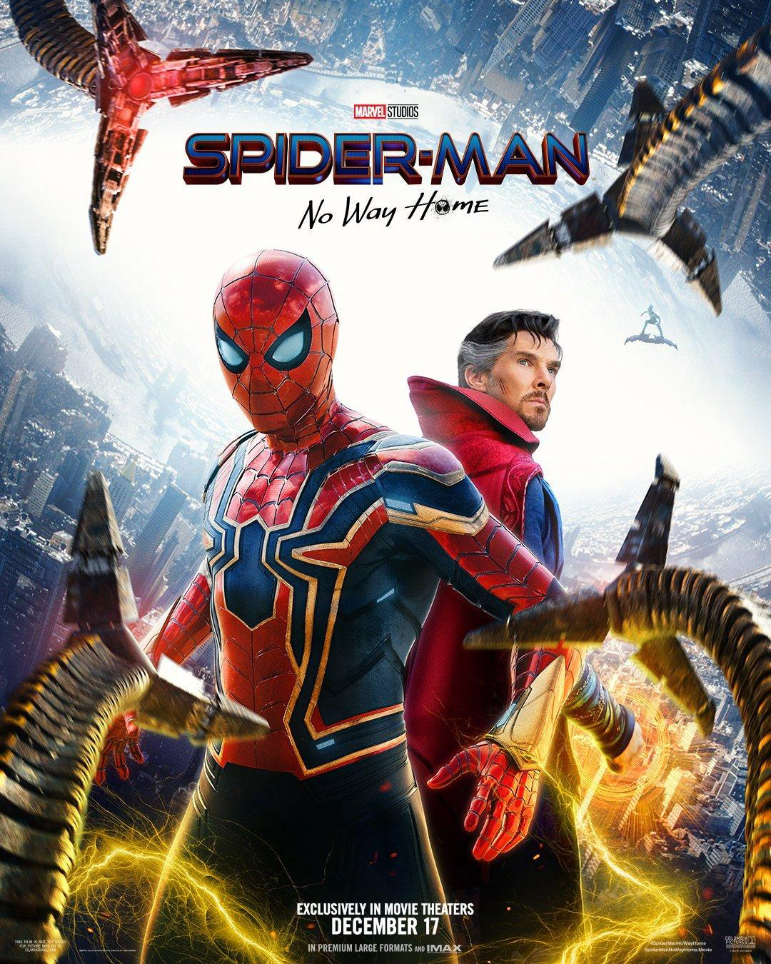 Poster Phim Người Nhện: Không Còn Nhà (Spider-Man: No Way Home)