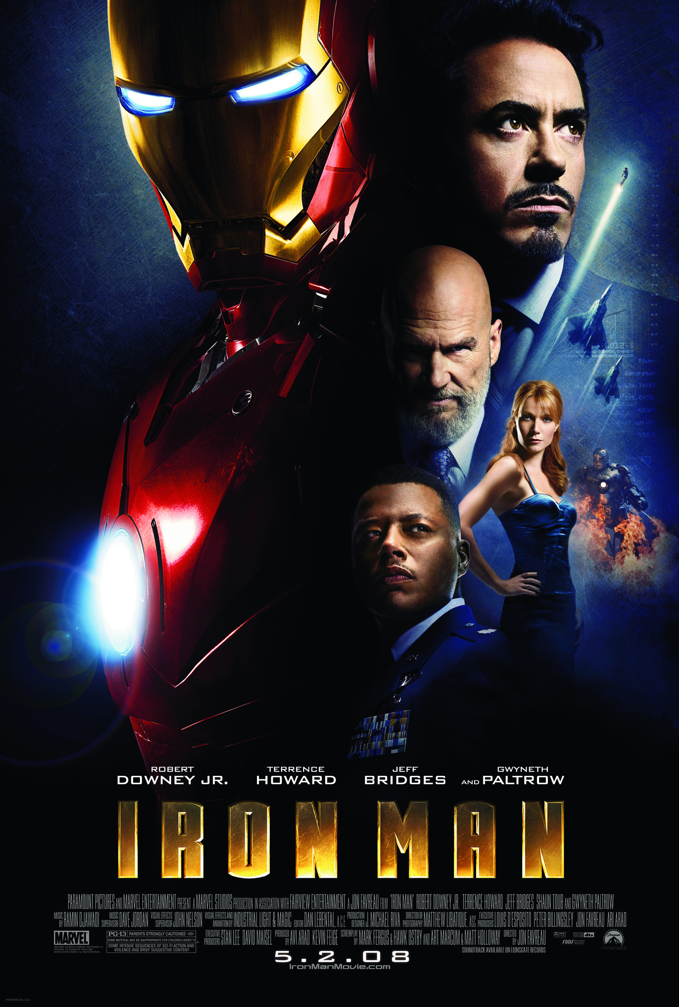 Poster Phim Người Sắt (Iron Man )