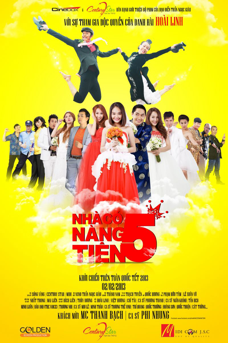 Poster Phim Nhà Có 5 Nàng Tiên (Five Fairies In The House)