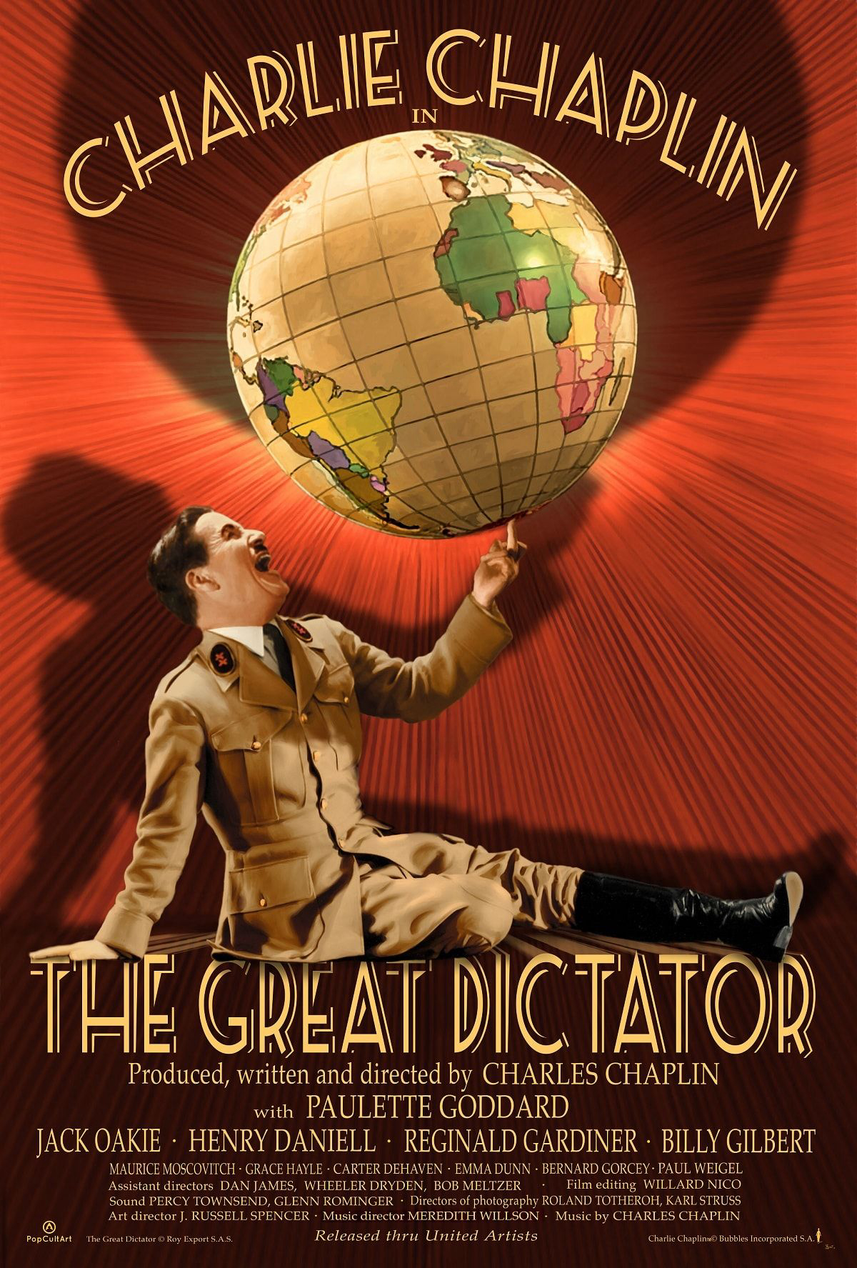 Poster Phim Nhà độc tài vĩ đại (The Great Dictator)