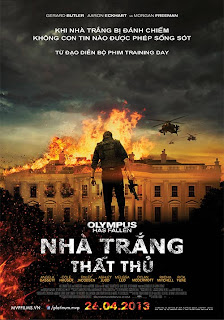 Poster Phim Nhà Trắng Thất Thủ (Olympus Has Fallen)