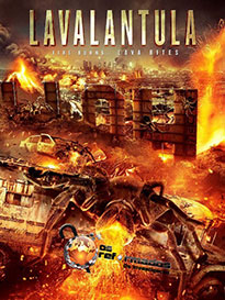 Poster Phim Nhện Lửa Khổng Lồ (Lavalantula)