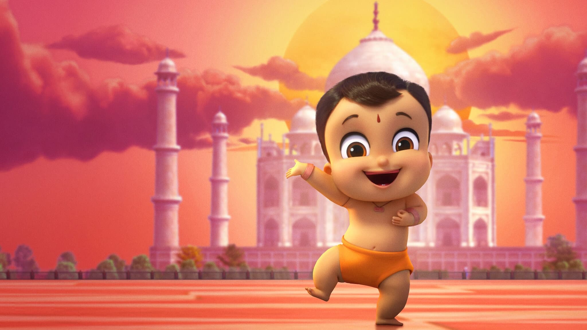 Xem Phim Nhóc Bheem quả cảm: Em yêu Taj Mahal (Mighty Little Bheem: I Love Taj Mahal)