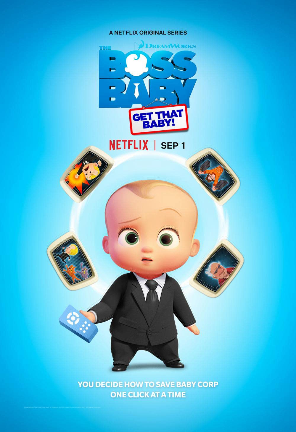 Poster Phim Nhóc trùm: Bắt em bé đó! (The Boss Baby: Get That Baby!)