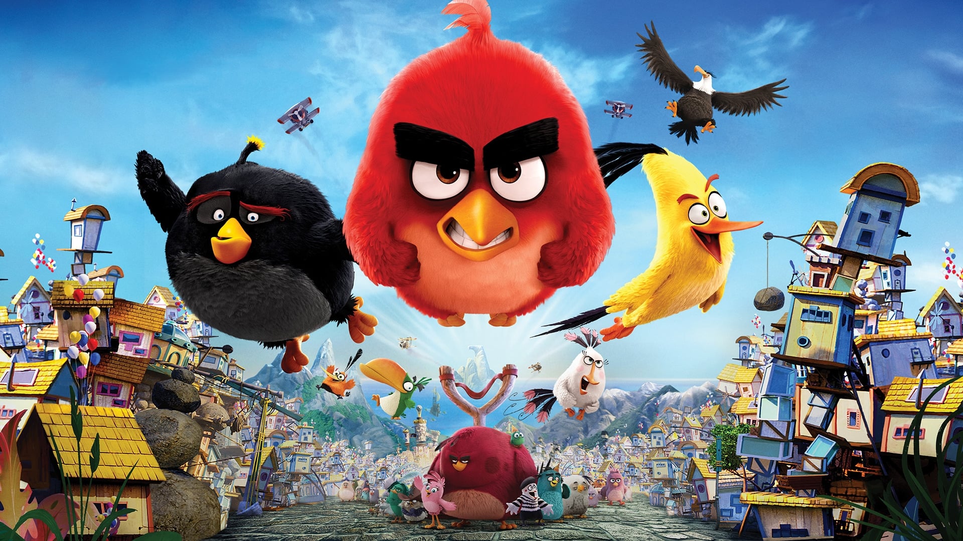 Poster Phim Những Chú Chim Giận Dữ (The Angry Birds Movie)