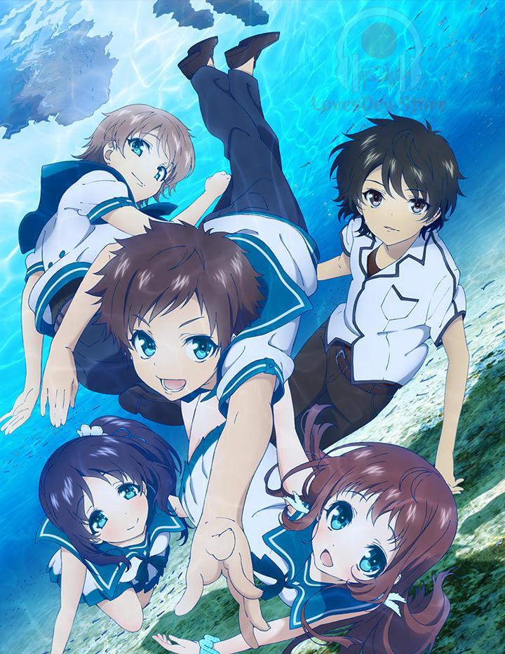 Poster Phim Những đứa con của biển (Nagi No Asukara)