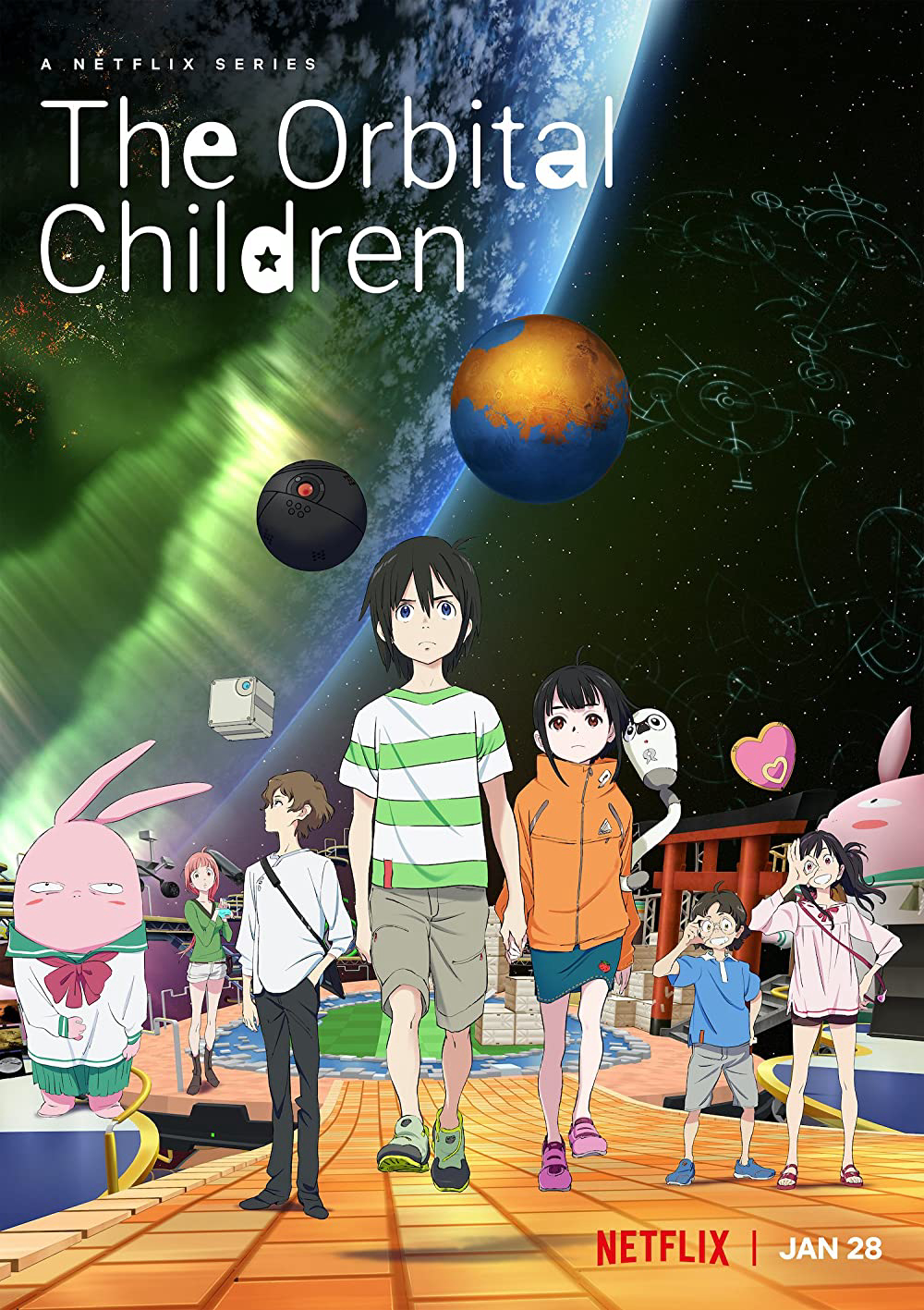 Poster Phim Những thiếu niên trong không gian (The Orbital Children)