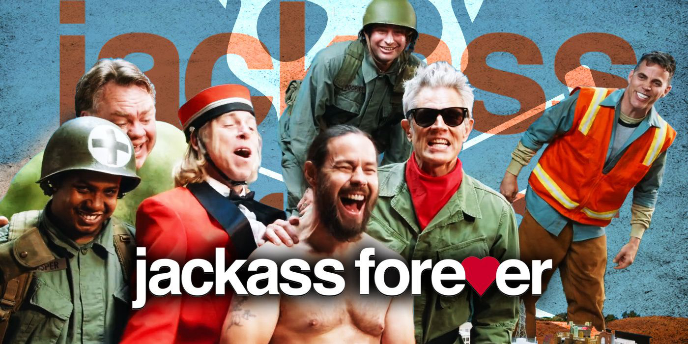 Poster Phim Những Trò Đùa Ngu Ngốc (Jackass Forever)