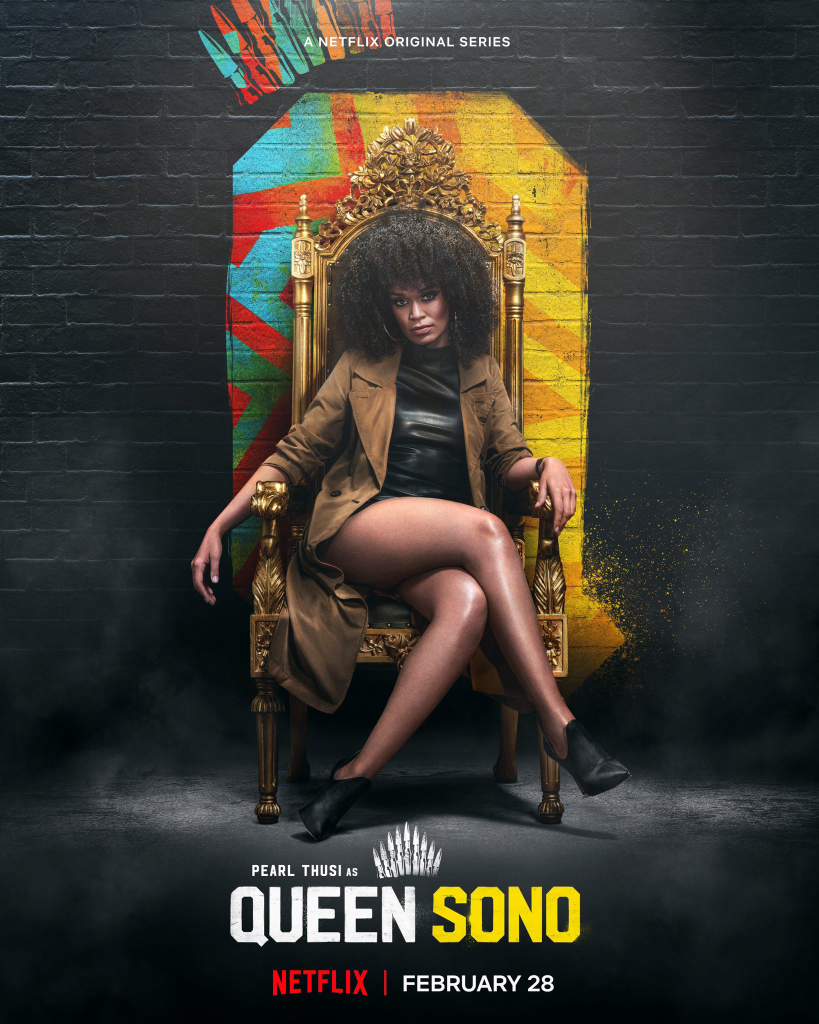 Poster Phim Nữ hoàng điệp viên (Queen Sono)