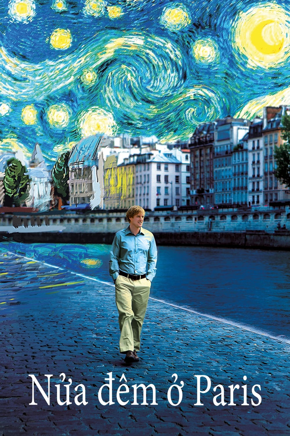 Poster Phim Nửa Đêm Ở Paris (Midnight in Paris)