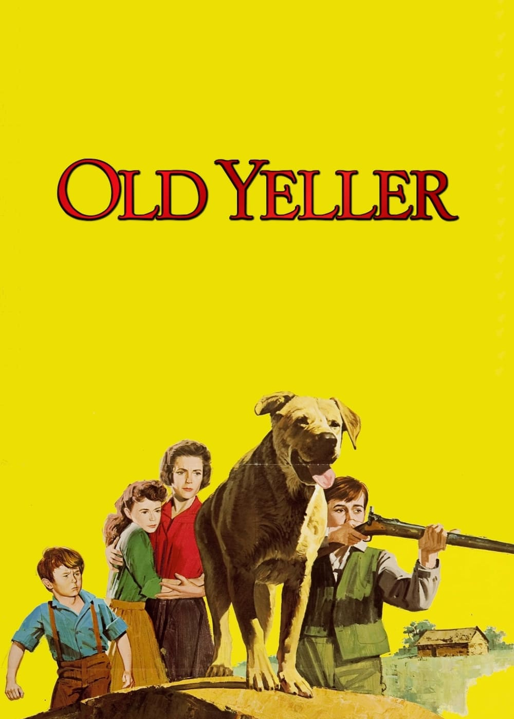 Poster Phim Old Yeller (Old Yeller)