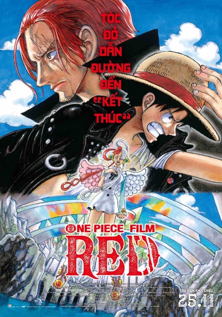 Poster Phim One Piece Movie 15: Red (One Piece Film: Red)