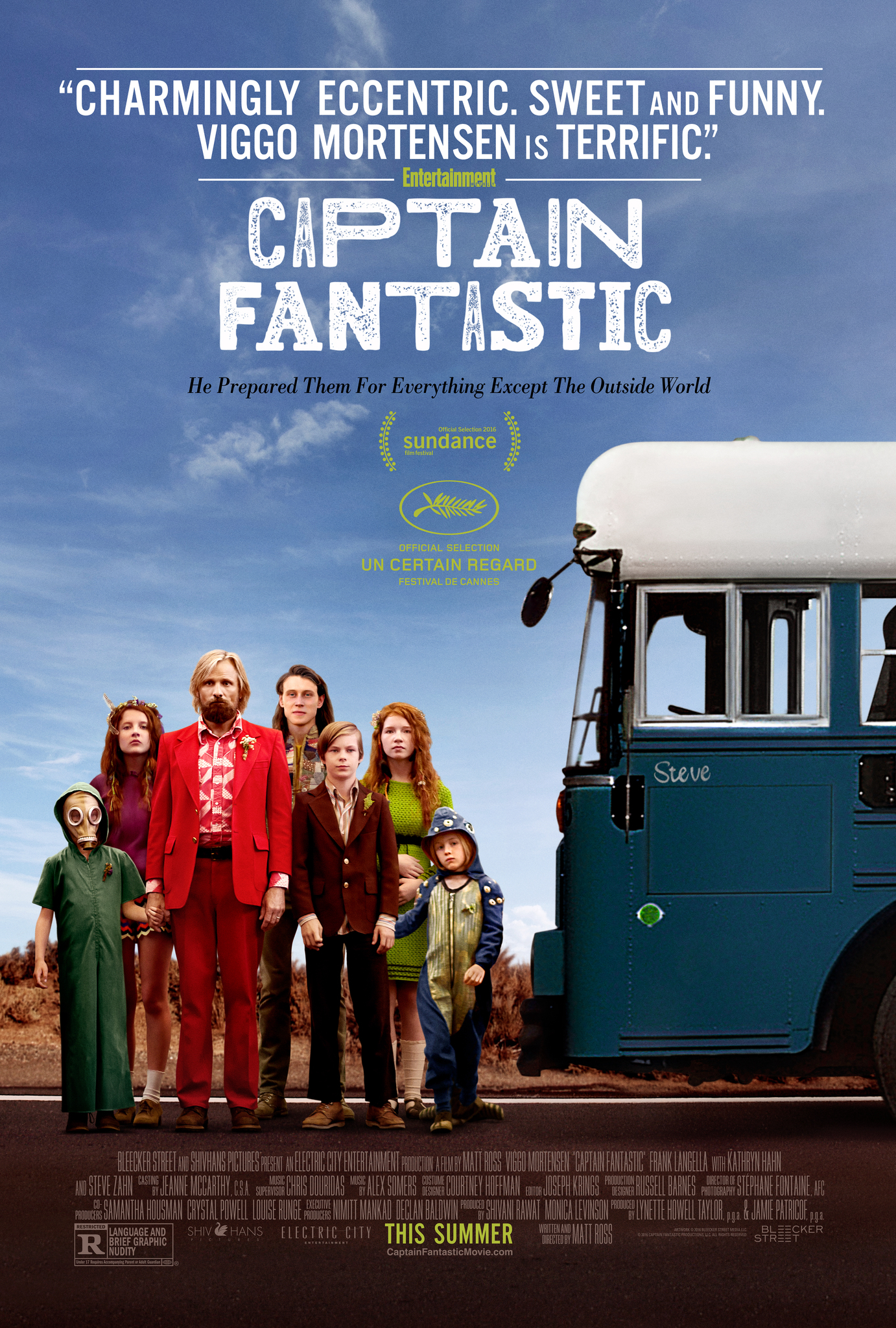 Poster Phim Ông Bố Bảo Thủ (Captain Fantastic)