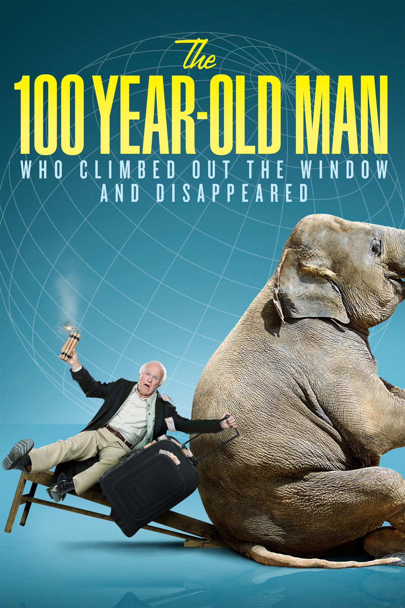 Poster Phim Ông Trăm Tuổi Trèo Qua Cửa Sổ Và Biến Mất (The Hundred Year-Old Man Who Climbed Out of the Window and Disappeared)