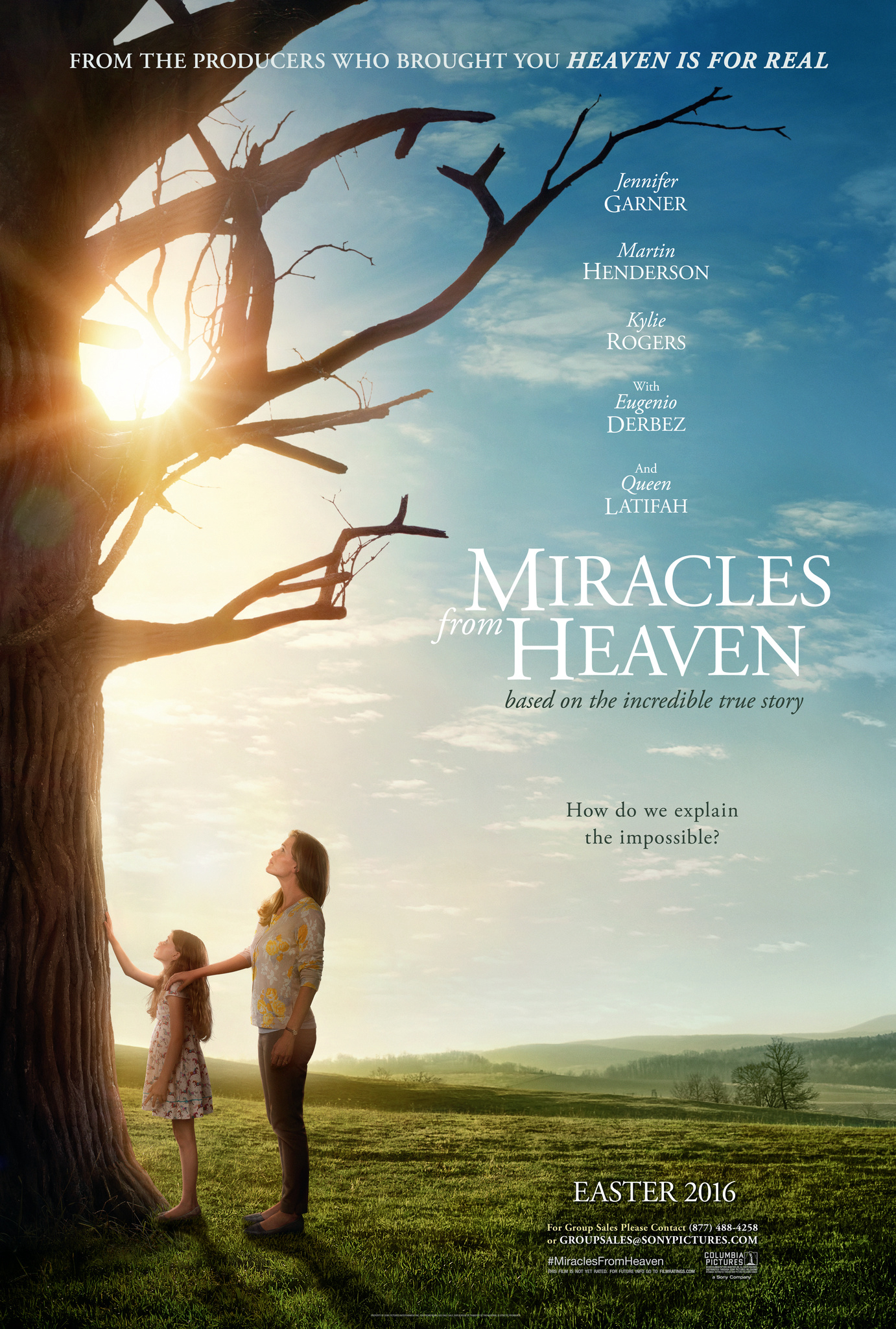 Poster Phim Phép lạ từ thiên đường (Miracles from Heaven)