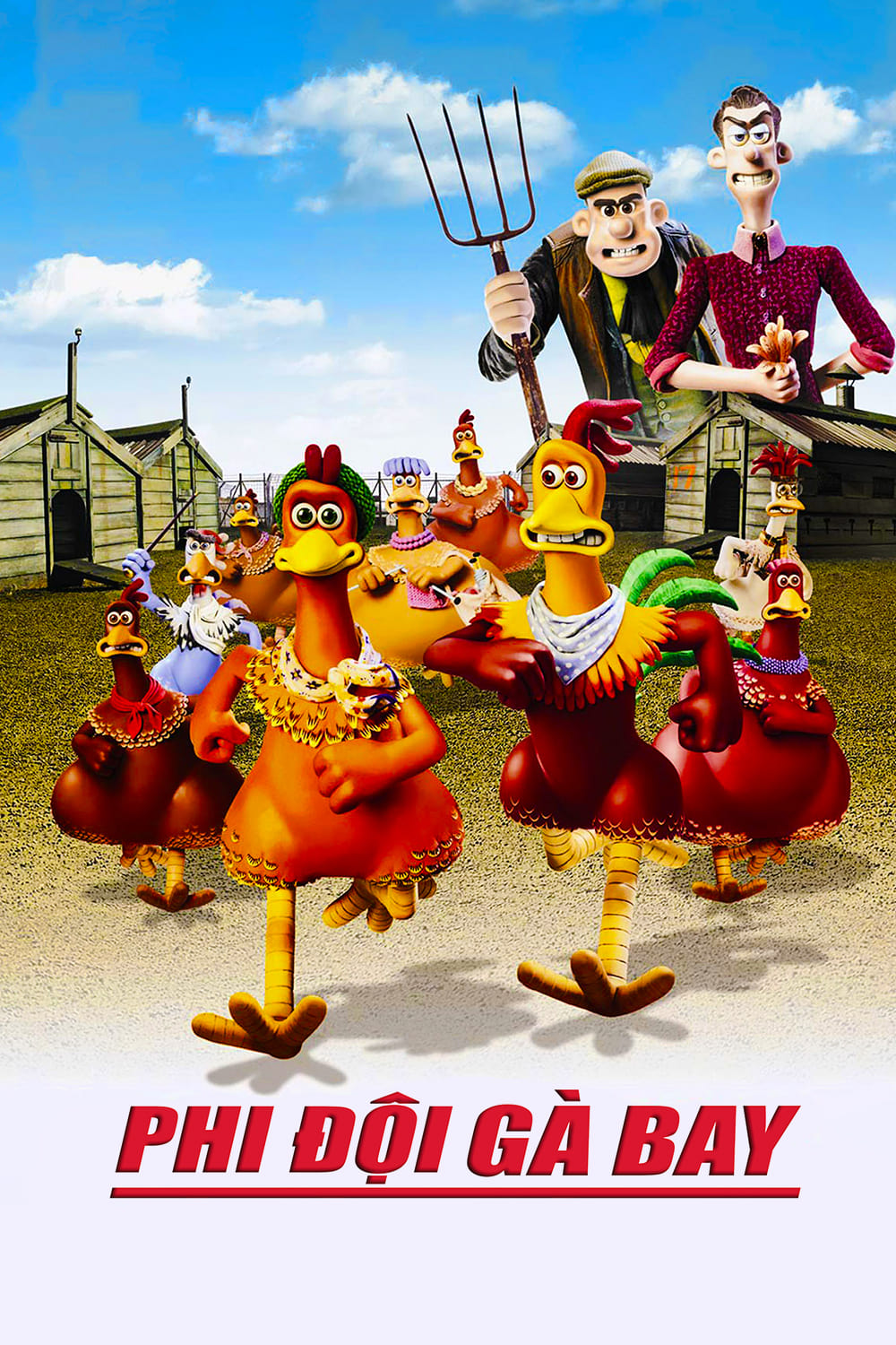Poster Phim Phi Đội Gà Bay (Chicken Run)