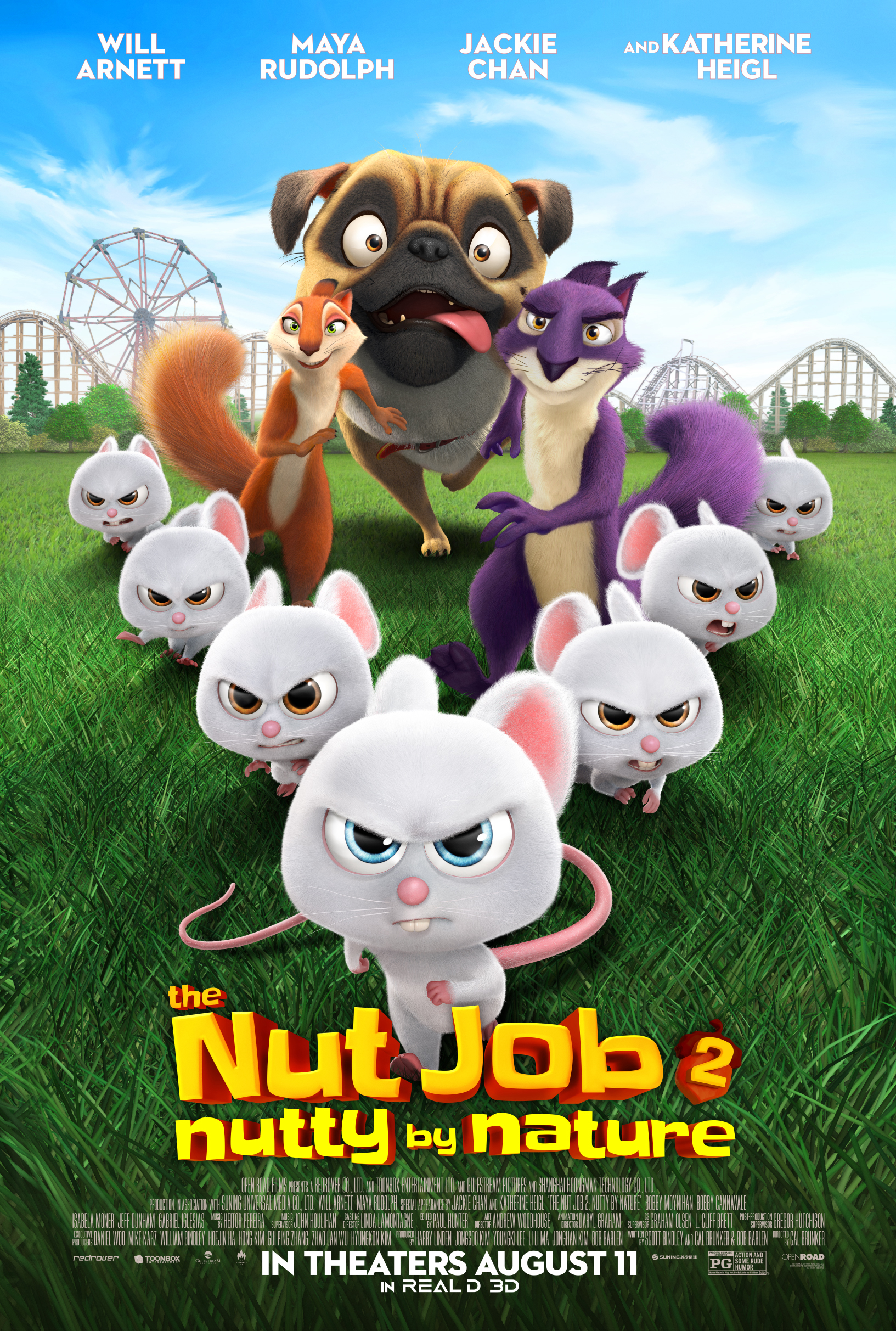 Poster Phim Phi Vụ Hạt Dẻ 2 (The Nut Job 2: Nutty By Nature)