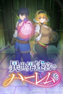 Poster Phim Isekai Meikyuu de Harem wo (Harem in the Labyrinth of Another World, A Harem in a Fantasy World Labyrinth)
