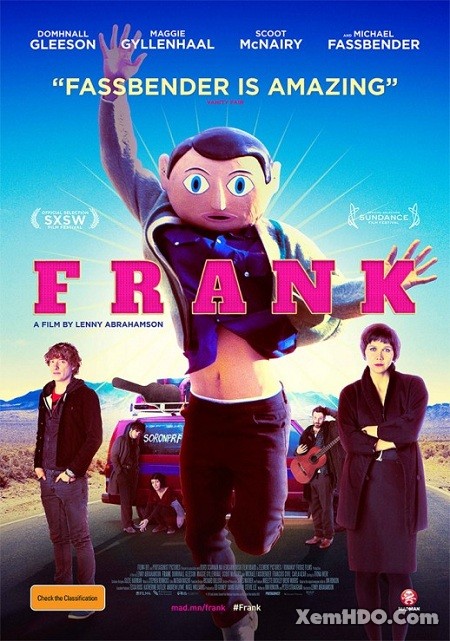 Poster Phim Ban Nhạc Dị Thường (Frank)