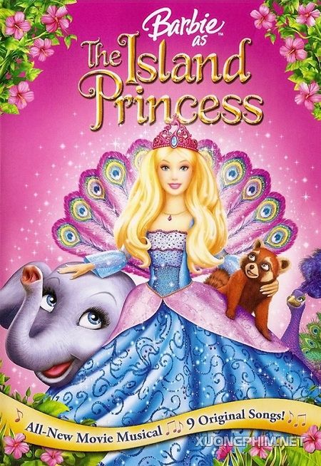 Poster Phim Barbie Cô Gái Rừng Xanh (Barbie As The Island Princess)