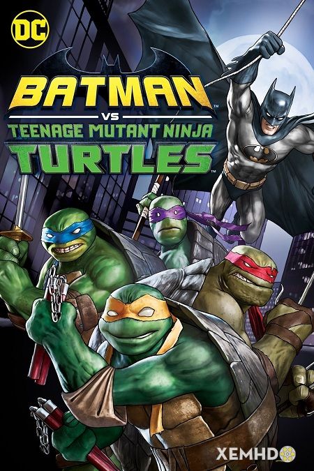 Poster Phim Batman Vs Ninja Rùa (Batman Vs Teenage Mutant Ninja Turtles)