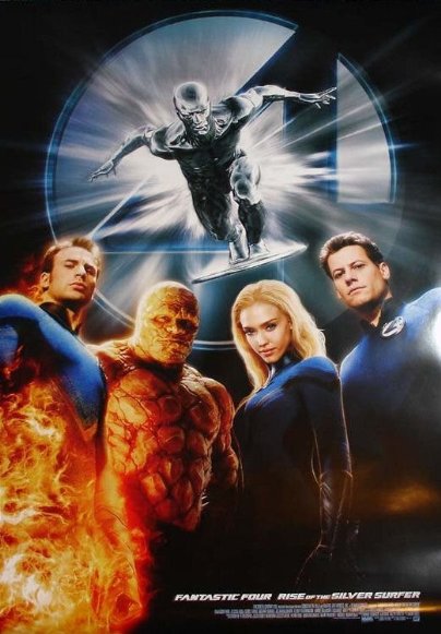 Poster Phim Bộ Tứ Siêu Đẳng 2 (Fantastic Four: Rise Of The Silver Surfer)