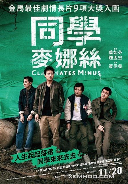 Poster Phim Bốn Người Bạn Học (Classmates Minus)