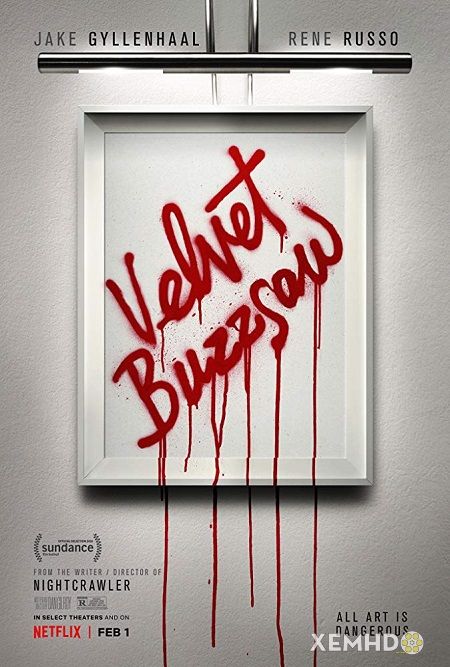 Poster Phim Bức Họa Ma Quái (Velvet Buzzsaw)