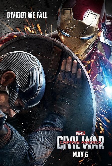 Poster Phim Captain America 3: Nội Chiến (Captain America 3: Civil War)