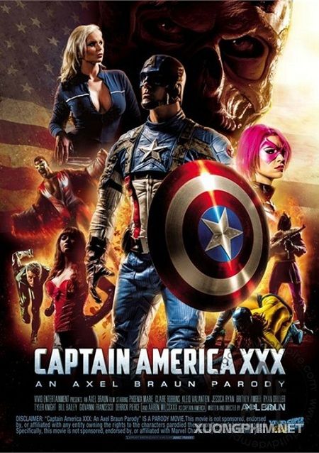 Poster Phim Captain America Xxx: An Axel Braun Parody (Captain America Xxx: An Axel Braun Parody)
