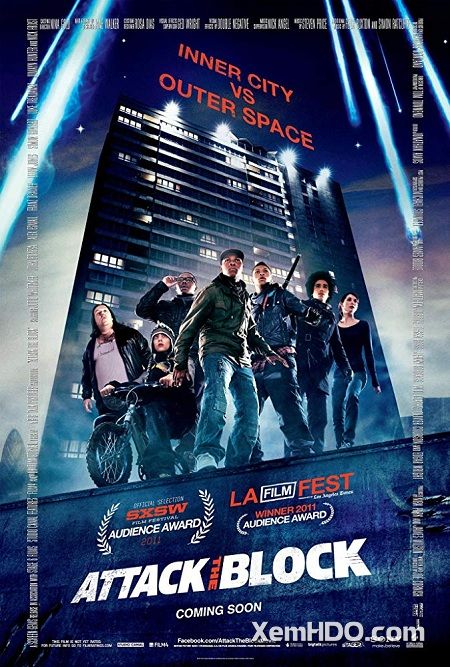 Poster Phim Chặn Cuộc Tấn Công (Attack The Block)