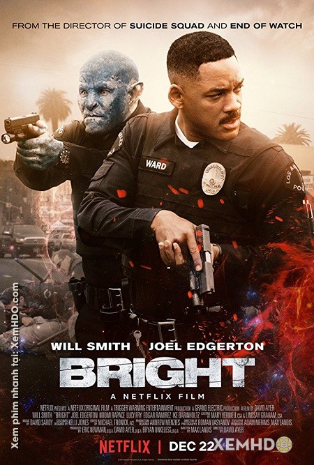 Poster Phim Chiếc Đũa Quyền Năng (Bright)