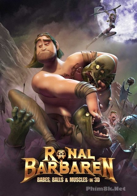 Poster Phim Chiến Binh Bất Đắc Dĩ (Ronal The Barbarian)