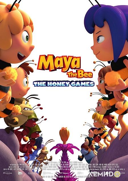 Poster Phim Chú Ong Maya 2: Cuộc Chiến Ong Mật (Maya The Bee: The Honey Games)