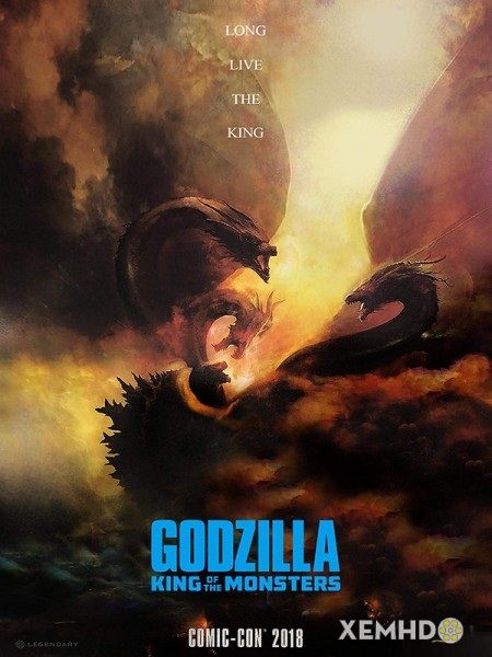Poster Phim Chúa Tể Godzilla: Đế Vương Bất Tử (Godzilla: King Of The Monsters)