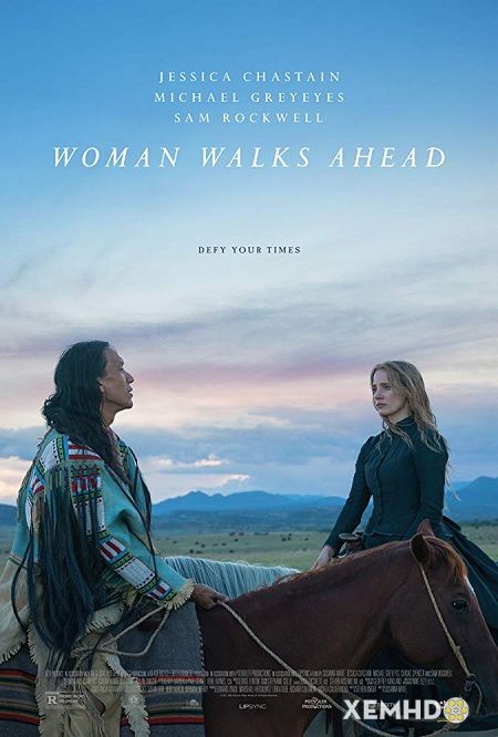 Poster Phim Cô Gái Đi Trước (Woman Walks Ahead)