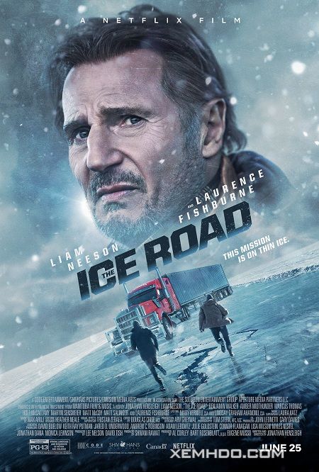 Poster Phim Con Đường Băng (The Ice Road)