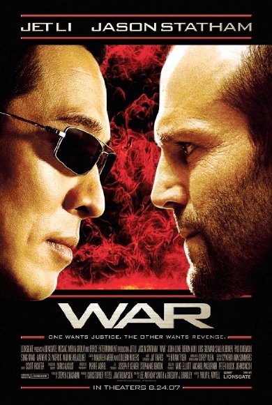 Poster Phim Cuộc Chiến Khốc Liệt (War)