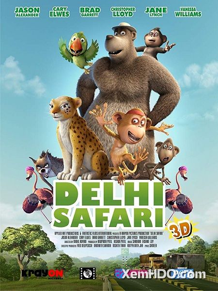 Poster Phim Cuộc Phiêu Lưu Của Chú Báo Đốm (Delhi Safari)