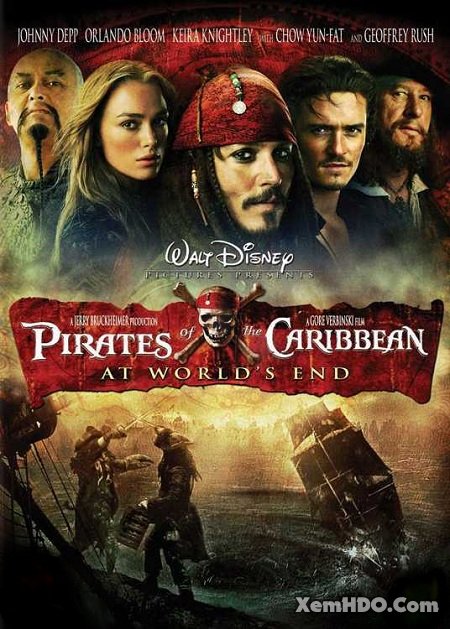 Poster Phim Cướp Biển Vùng Caribbean 3: Nơi Tận Cùng Thế Giới (Pirates Of The Caribbean: At World End)