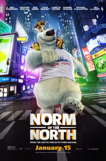 Poster Phim Đầu Gấu Bắc Cực (Norm Of The North)
